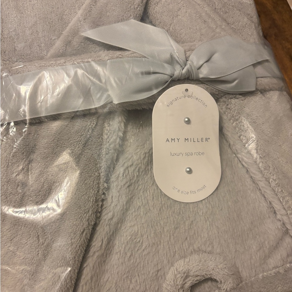 Luxury Gray Spa Robe